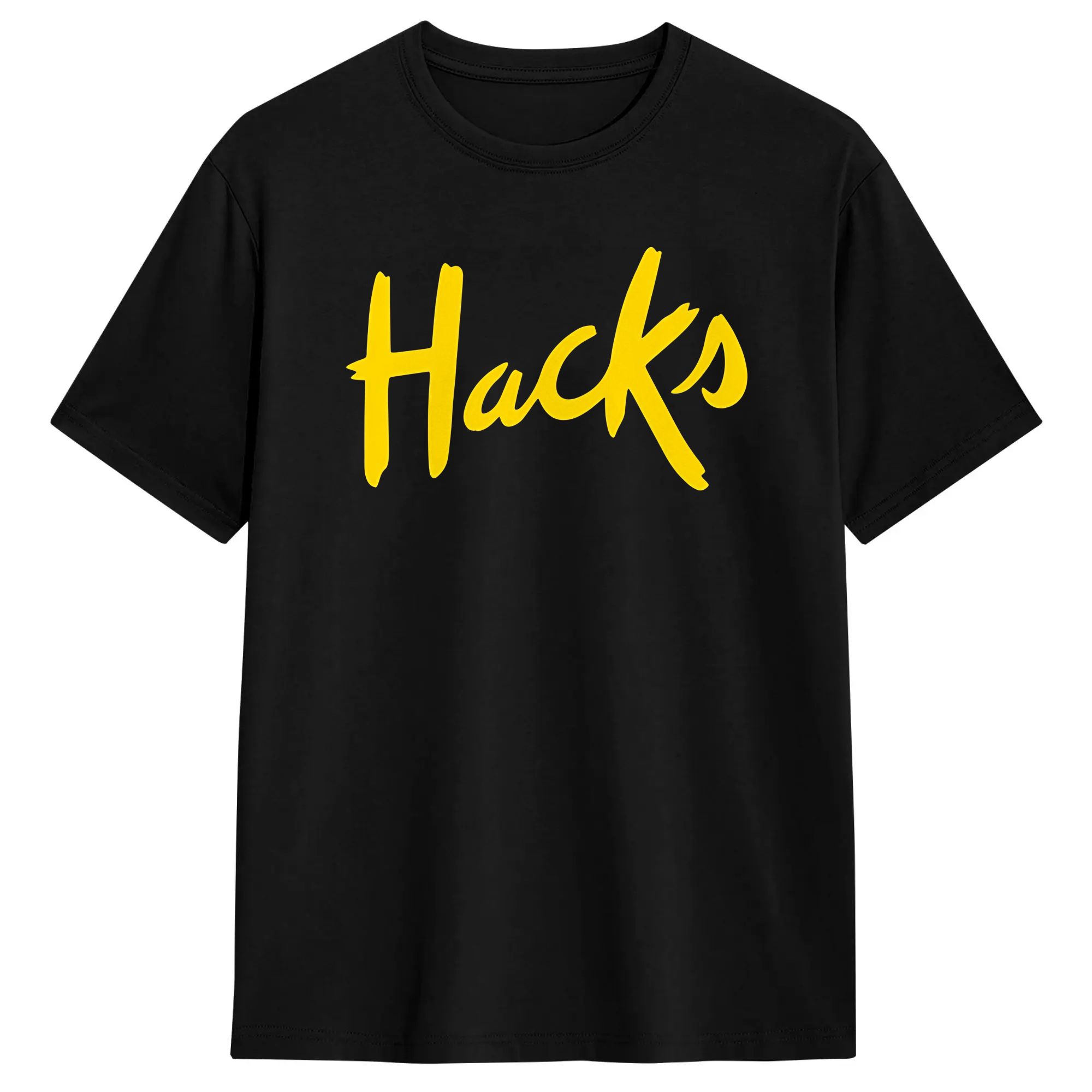 Mens Fashion Hacks - Camiseta amarilla Hacks, camisetas de moda