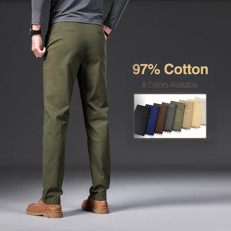 Chino Pants Men - Pantalones Casuales de Hombre de Buena