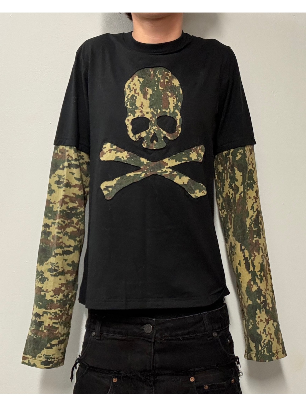 Men'S Fashion Designer - 2026 nuevo esqueleto de camuflaje retro