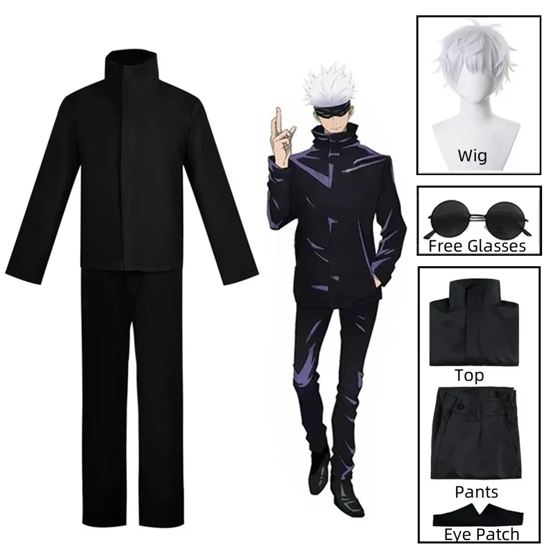 Mens Fashion Jumpsuit - Disfraz de Cosplay de Anime Jujutsu