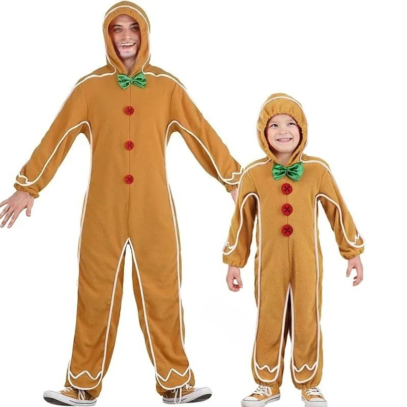 Mens Fashion Jumpsuit - Disfraz de Hombre de Galleta de
