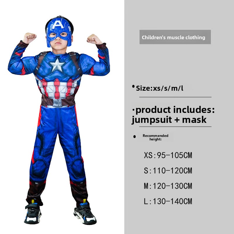 Mens Fashion Jumpsuit - Disfraz de Spiderman para Niño, Traje