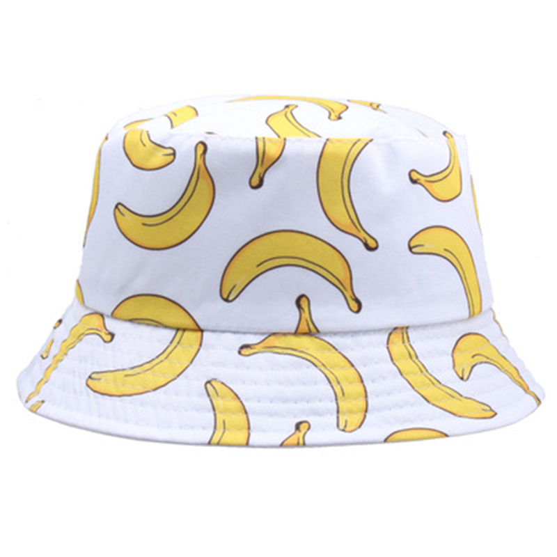 Mens Fashion Bucket Hat - Verano primavera sombra fina estampado de