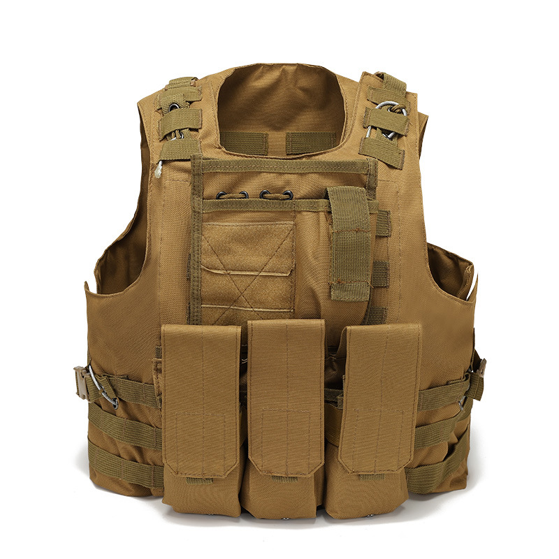Tactical Vest Men - Chaleco táctico Oxford 600D para hombre,
