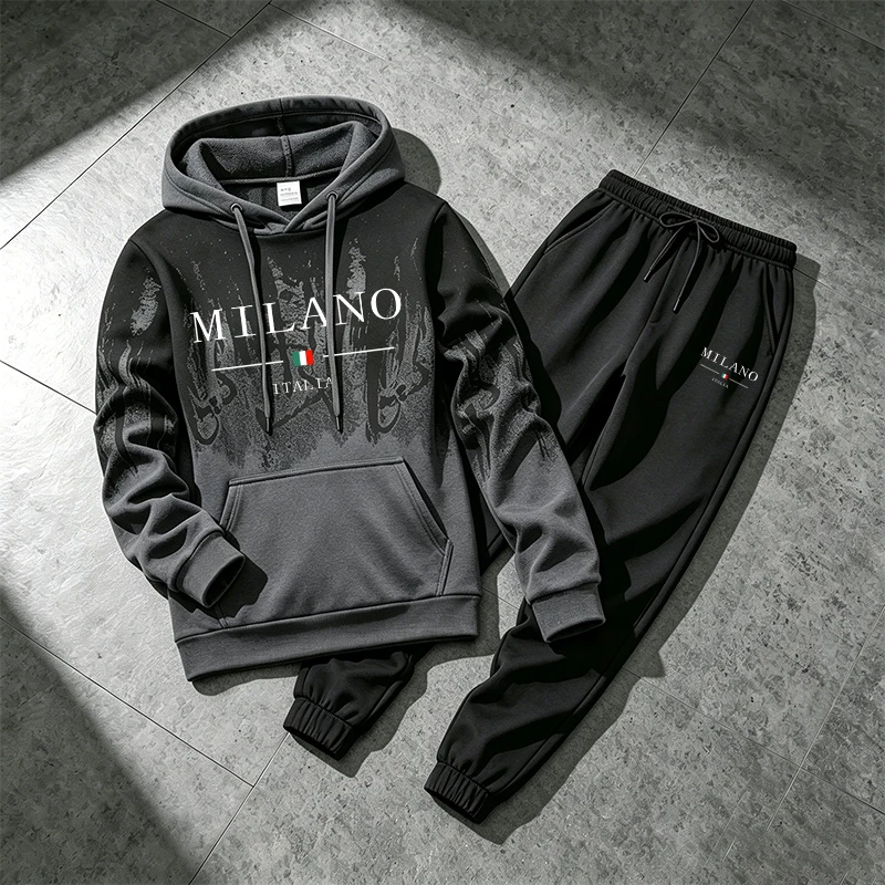 Mens Fashion Suits - Conjunto Deportivo para Hombre, Sudadera con
