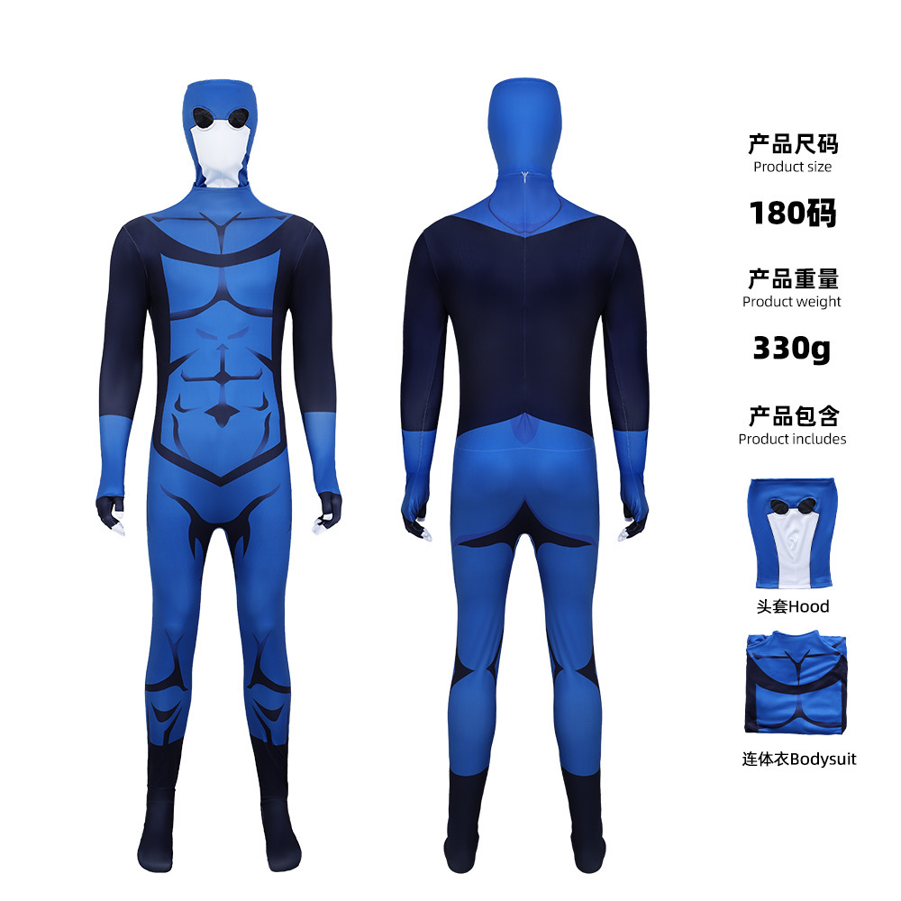 Mens Fashion Jumpsuit - Disfraz de Invincible Mark Grayson, disfraz