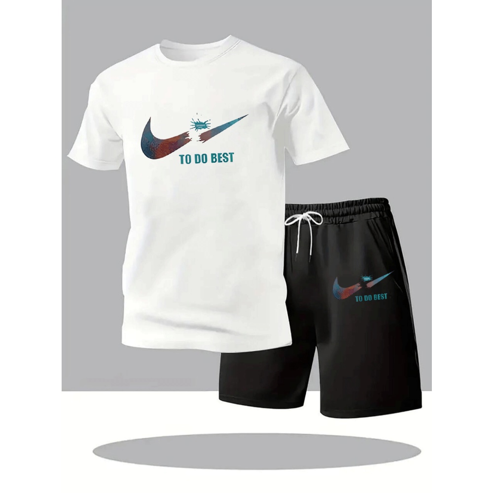 Mens Fashion Workwear - Nuevo Conjunto Deportivo de Verano para