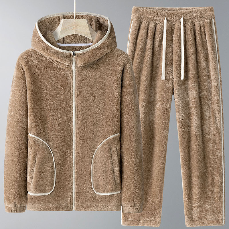 Mens Fashion Casual 2026 - Conjunto de Sudadera con Capucha para