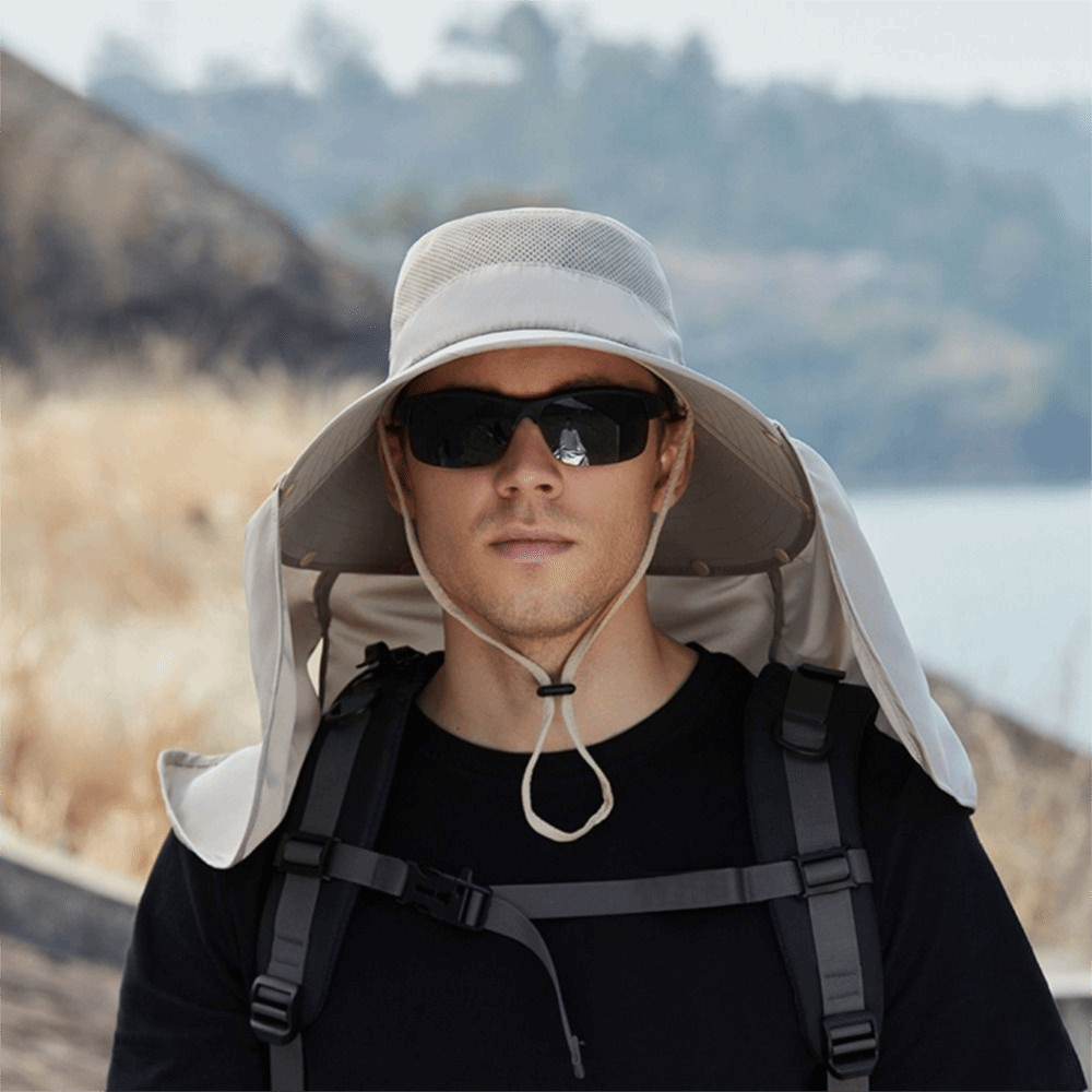 Mens Fashion Bucket Hat - Sombrero de Sol de Moda para