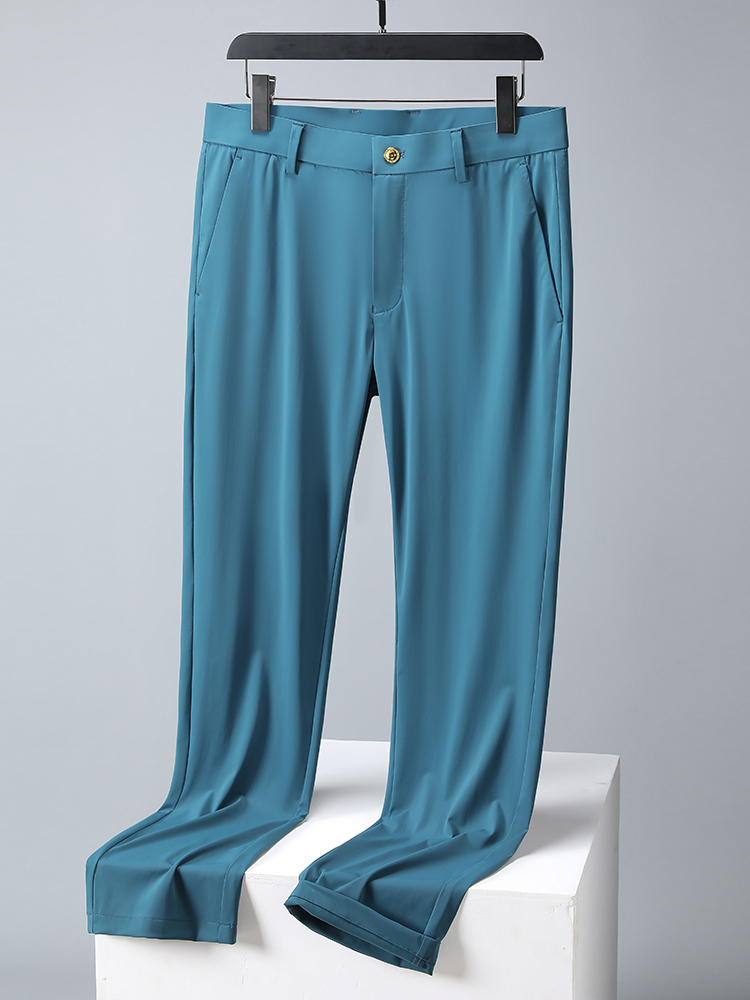 Chino Pants Men - Pantalones largos de verano para hombre,