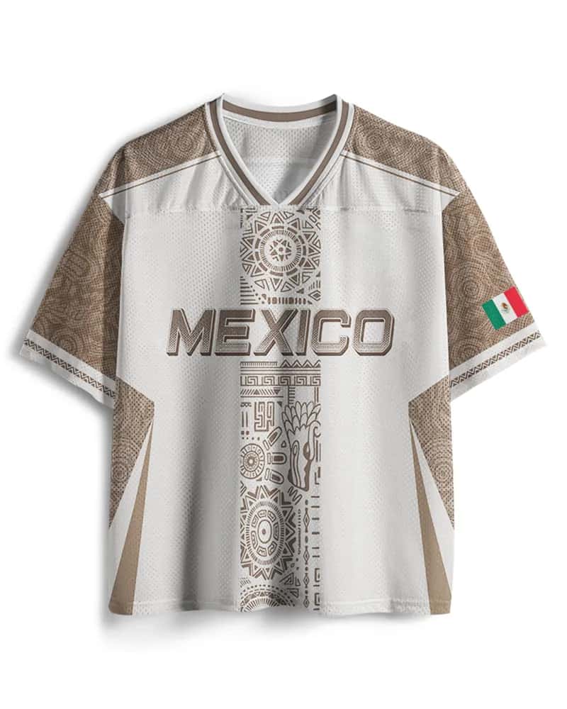 Mens Fashion Mexico - Camiseta de Verano 2026, Estilo Jersey