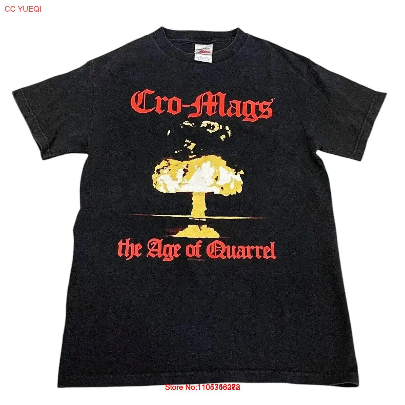 Men'S Fashion Mag - Camiseta Vintage Cro Mags The Age