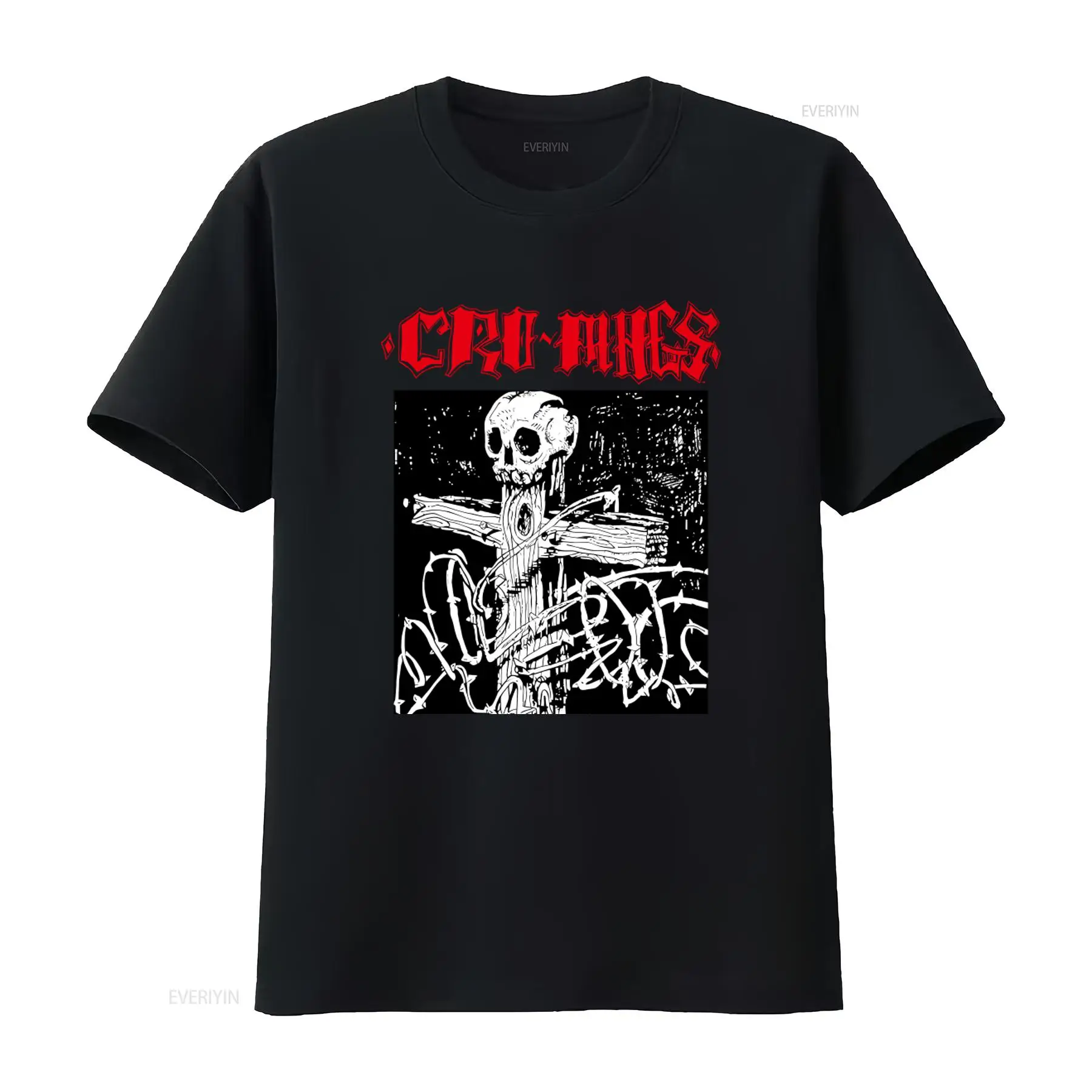 Men'S Fashion Mag - Camiseta ajustada Cro Mags Cross And