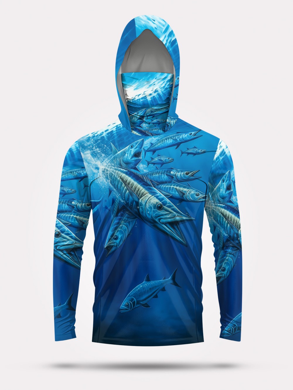 Mens Fashion Suits - Camiseta de Pesca con Capucha para