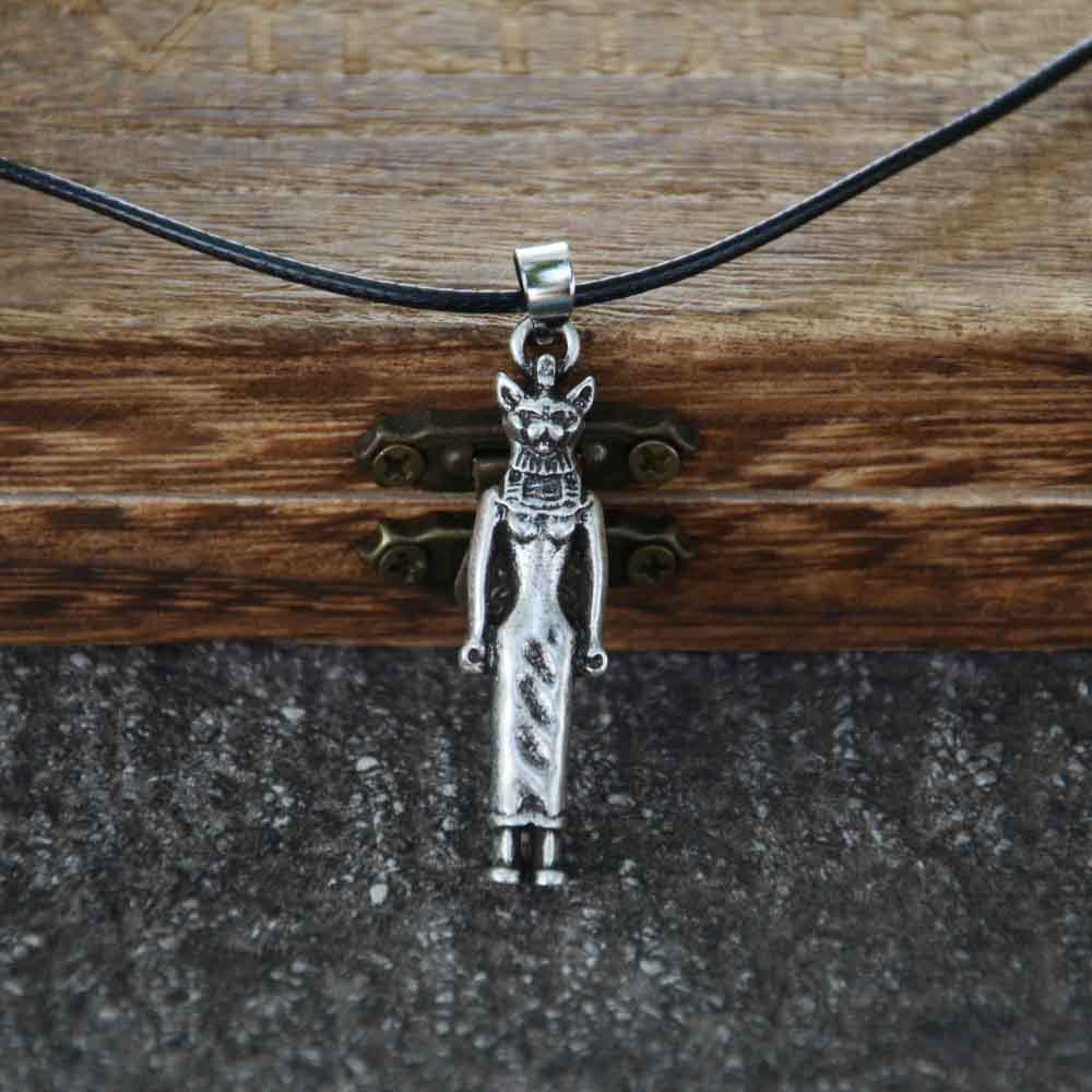 Men Fashion Egypt - Nostalgia pequeño dios egipcio antiguo Bastet