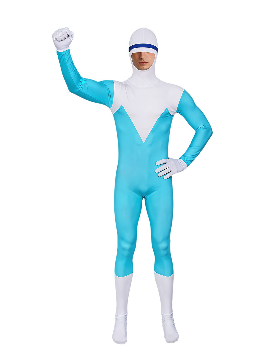 Mens Fashion Jumpsuit - Disfraz de Hombre Hielo (Lucius) de