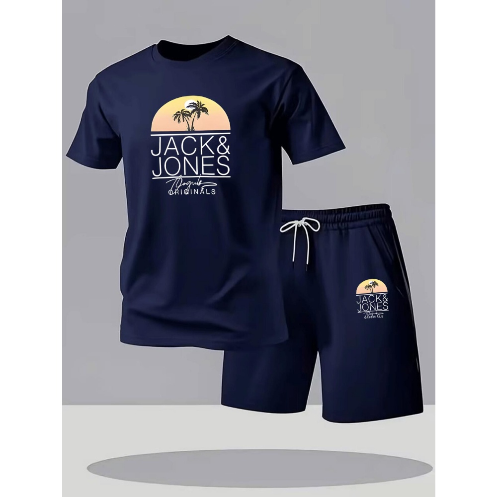 Men Fashion Upper - Conjuntos de Camisetas Deportivas para Hombre,