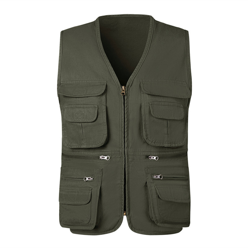 Tactical Vest Men - Chaleco táctico de senderismo y Pesca