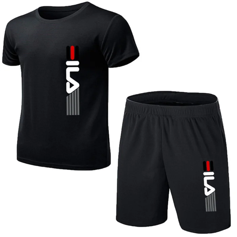 Mens Fashion Workwear - Conjunto Deportivo Informal de Verano para