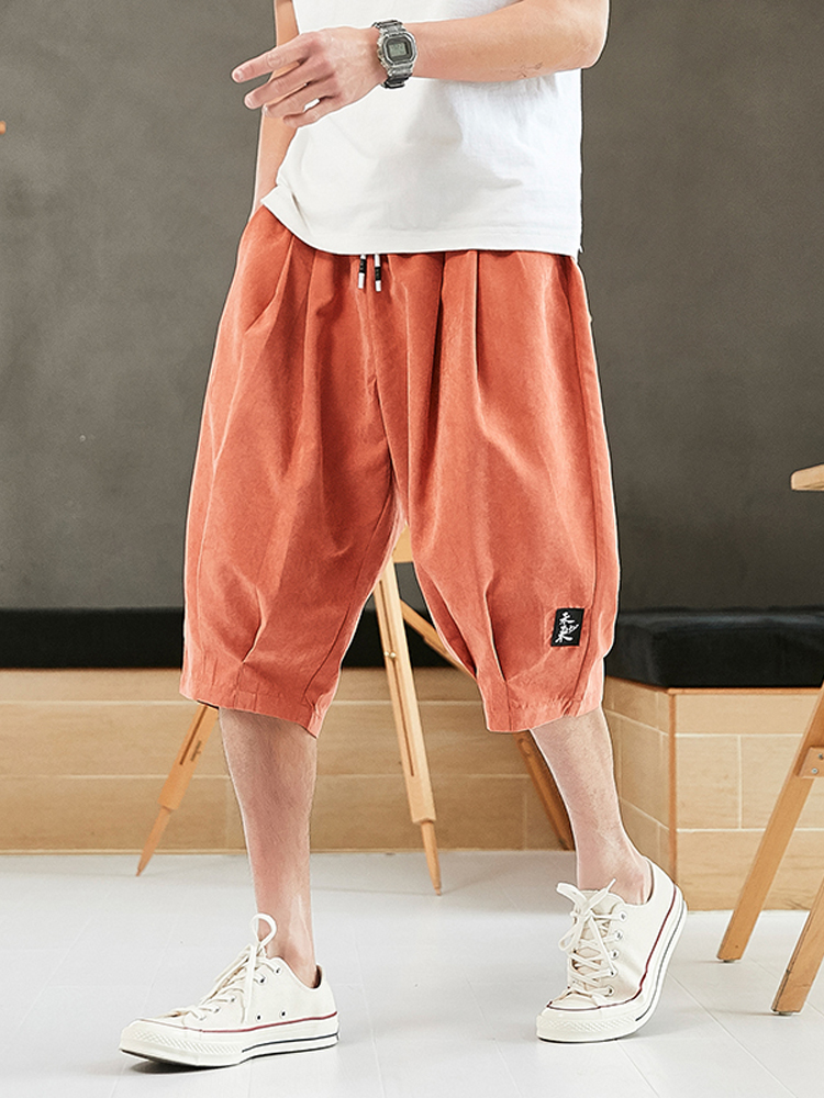 Chino Pants Men - Pantalones Harem de verano de talla