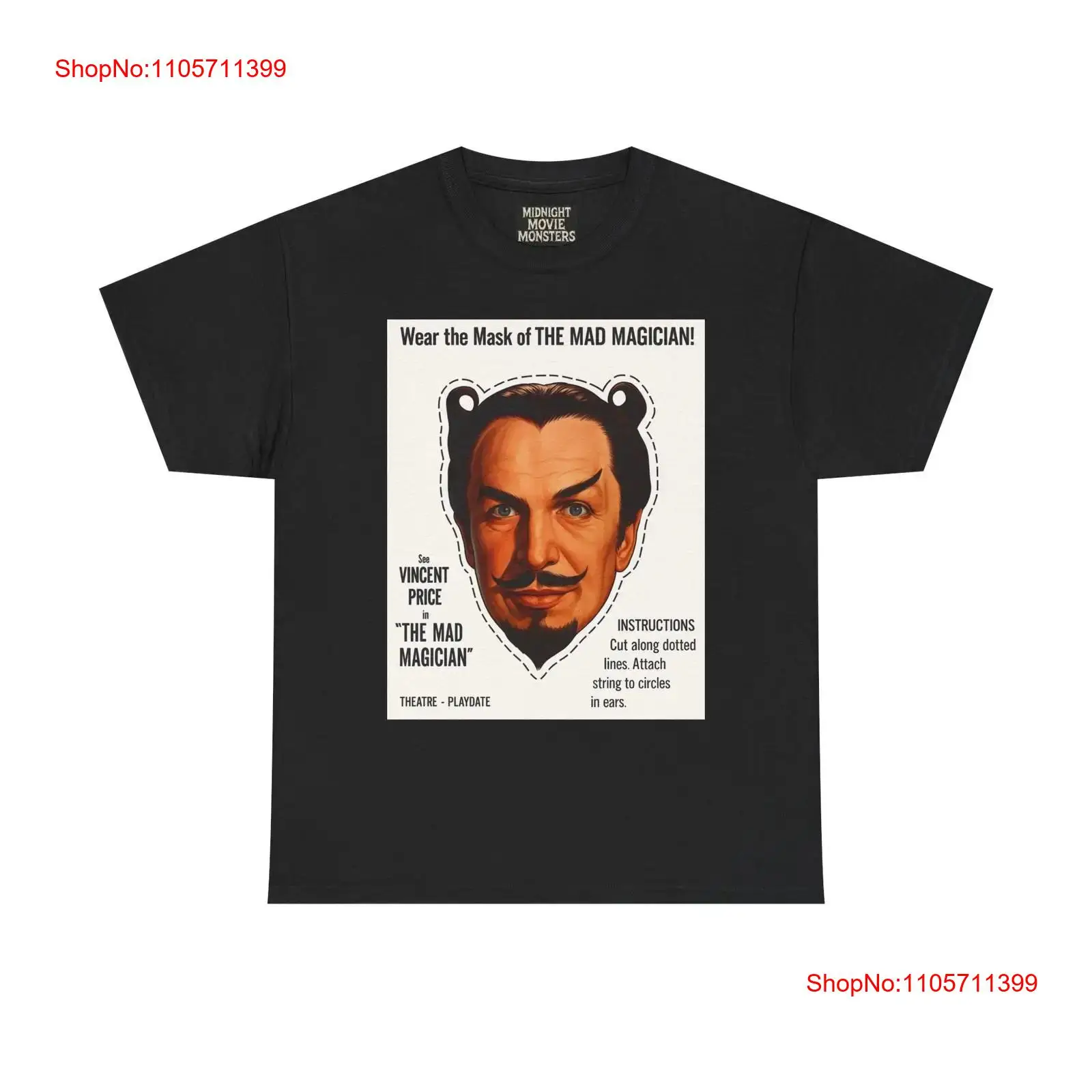 1950S Fashion Men'S - Camiseta The Mad Magician con diseño