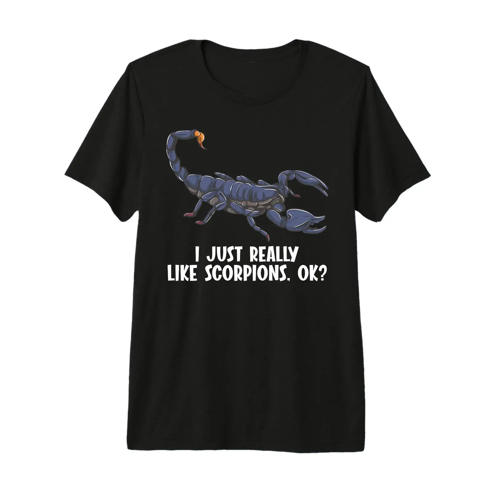 Men'S Fashion Mag - Camiseta Ich mag Scorpions Scorpion Premium