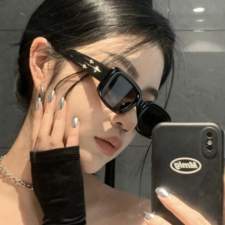 Men'S Fashion Y2K - Gafas de sol cuadradas pequeñas estilo