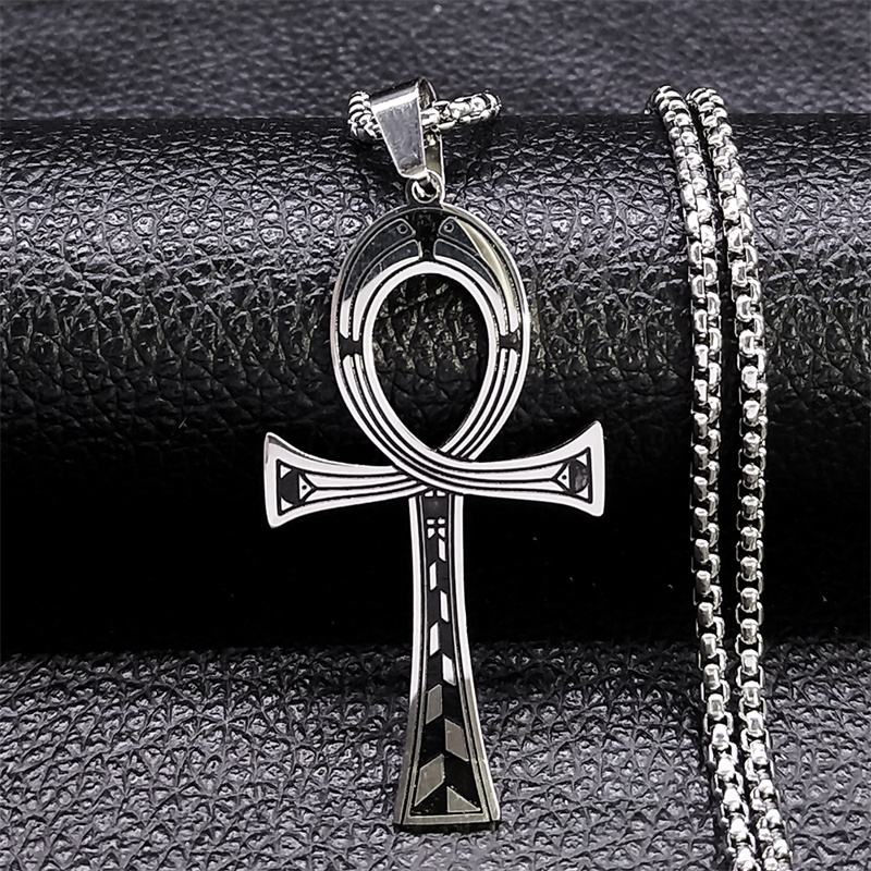 Men Fashion Egypt - Collar con colgante de llave de