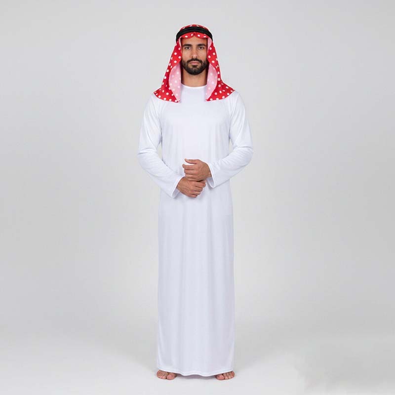 Mens Fashion Jumpsuit - Traje Árabe Tradicional, Túnica Árabe, Atuendos