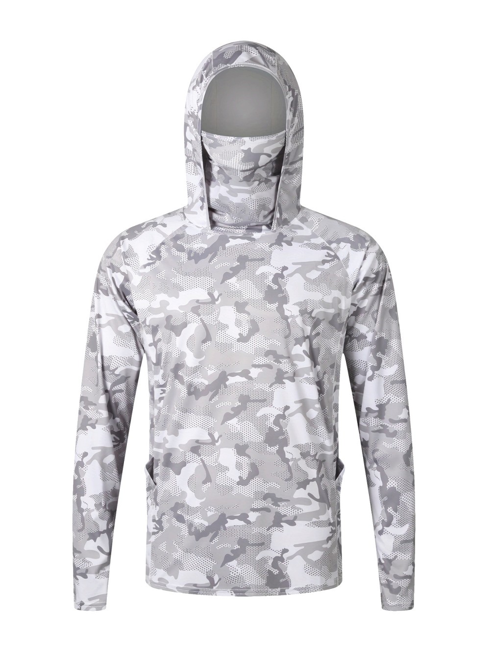 Men Fashion Upper - Camiseta de Manga Larga con Estampado
