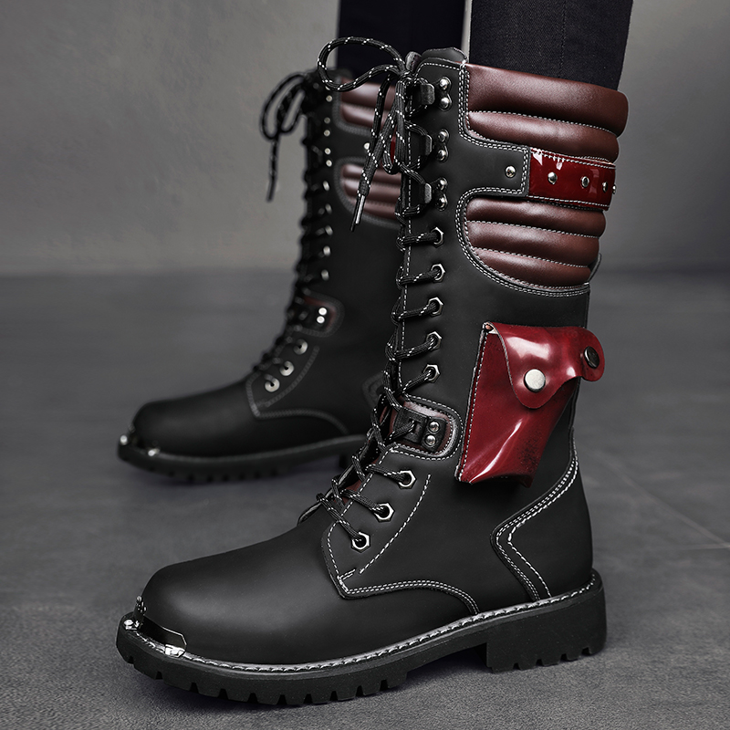 Botas de moto de caña alta par - Men'S Fashion For 45 Years Old reseña y precio