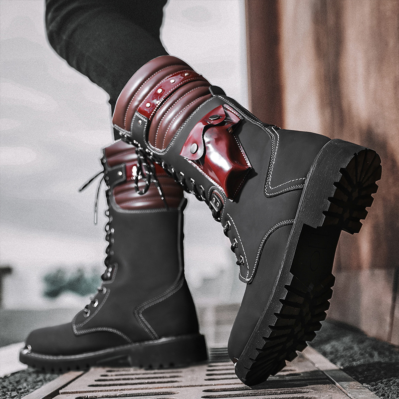 Botas de moto de caña alta par - Men'S Fashion For 45 Years Old reseña y precio