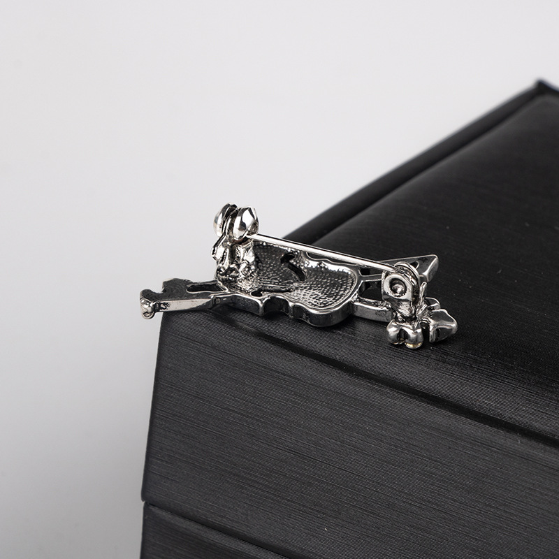 Broche de violín de cristal, j - Men'S Fashion Korea reseña y precio