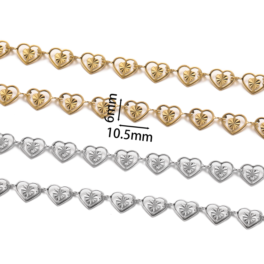 Cadenas dobles de corazón de m - Men'S Fashion Necklaces reseña y precio