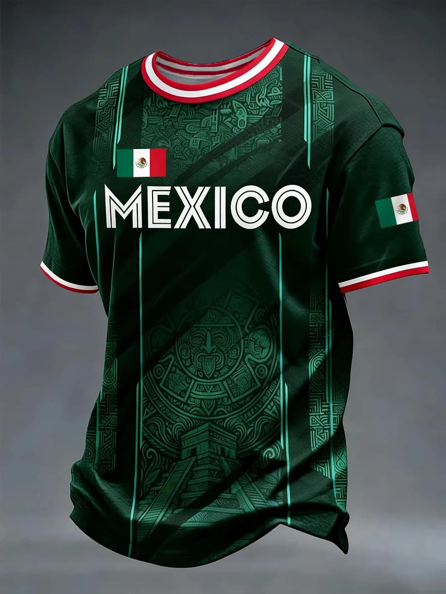 Camiseta de Fútbol 3D para Hom - Mens Fashion Mexico reseña y precio