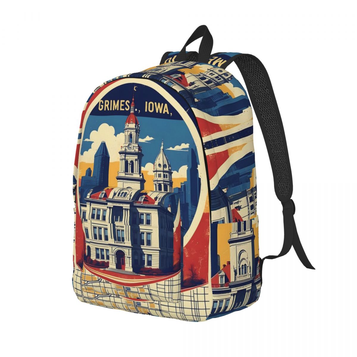 Grimes Iowa 1950s USA Mochila  - 1950S Fashion Men'S reseña y precio
