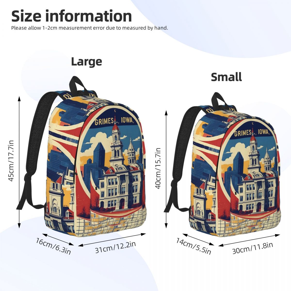 Grimes Iowa 1950s USA Mochila  - 1950S Fashion Men'S reseña y precio