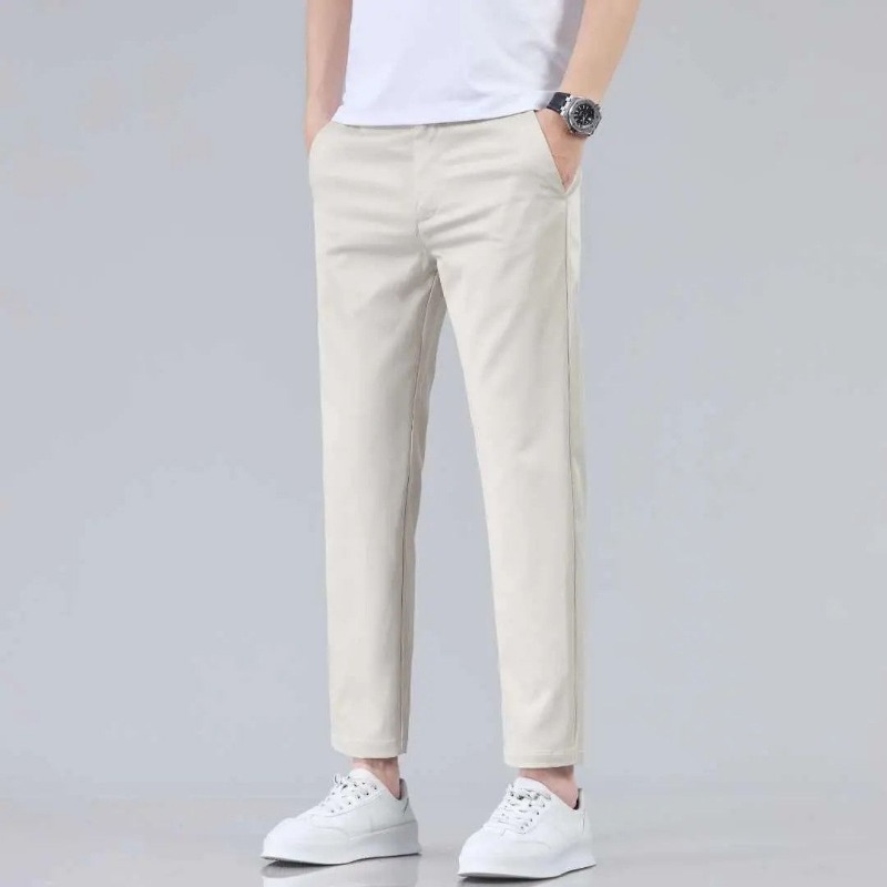 Pantalones Chinos Casuales de  - Chino Pants Men reseña y precio