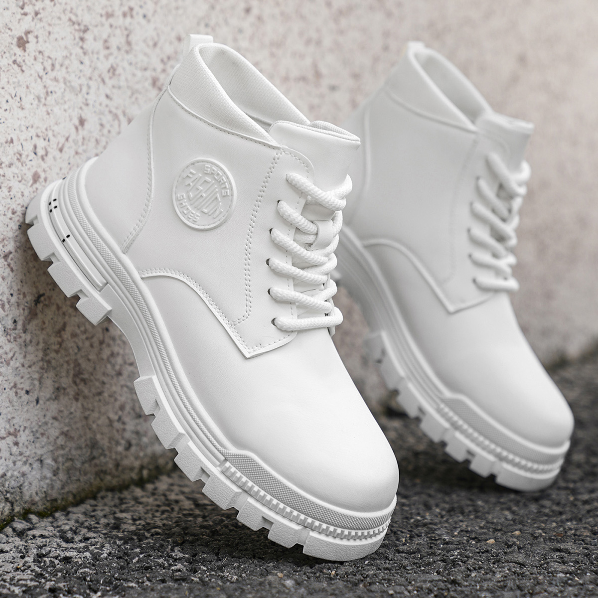 Botas de moto blancas a la mod - Men'S Fashion For 45 Years Old reseña y precio