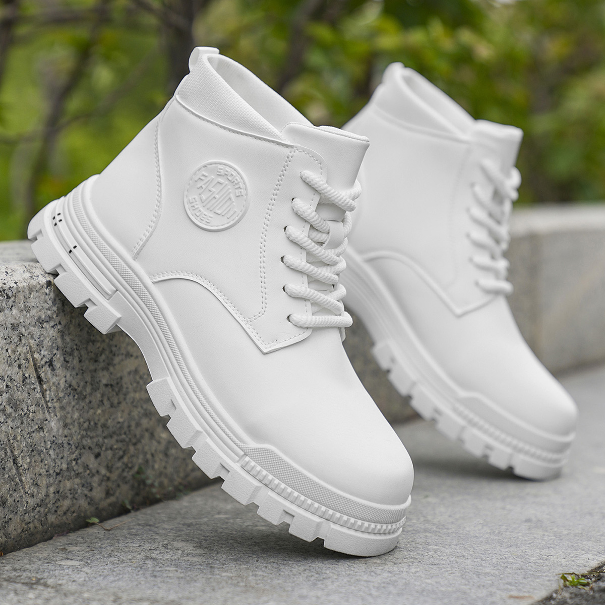 Botas de moto blancas a la mod - Men'S Fashion For 45 Years Old reseña y precio