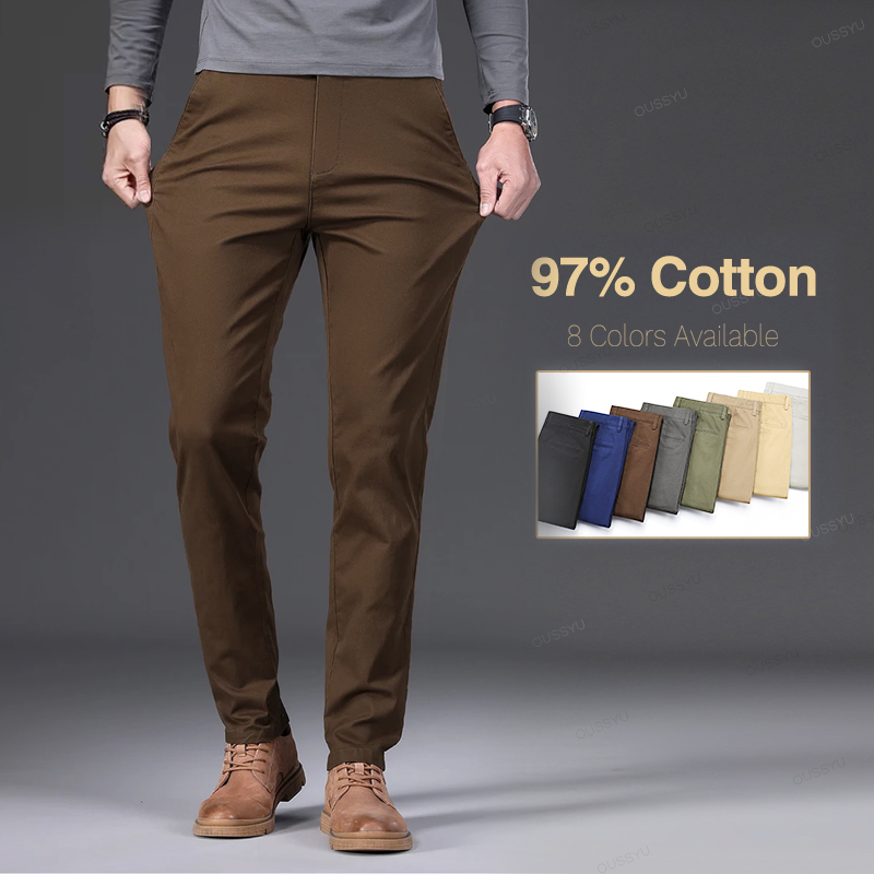 Pantalones Casuales de Hombre  - Chino Pants Men reseña y precio