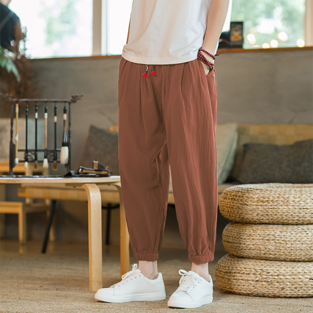 Pantalones Harem de algodón y  - Chino Pants Men reseña y precio