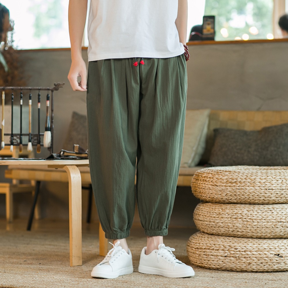 Pantalones Harem de algodón y  - Chino Pants Men reseña y precio