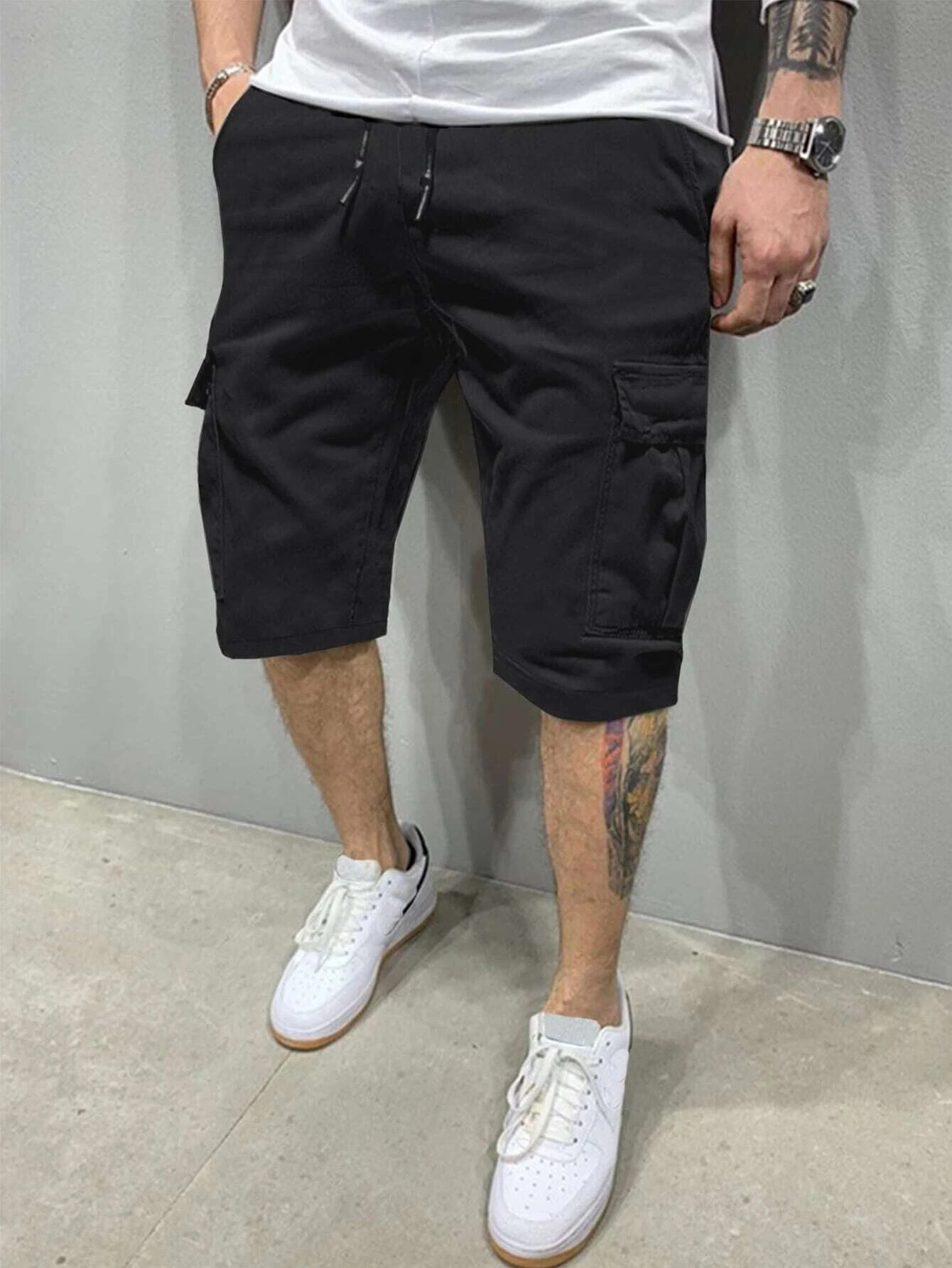 Pantalones cortos de verano pa - Mens Fashion Workwear reseña y precio