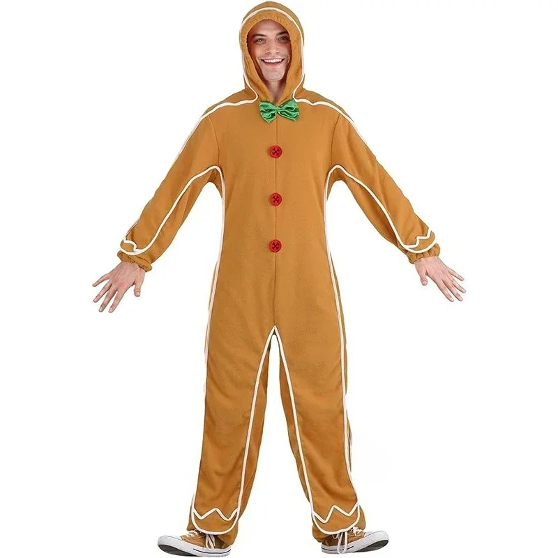 Disfraz de Hombre de Galleta d - Mens Fashion Jumpsuit reseña y precio