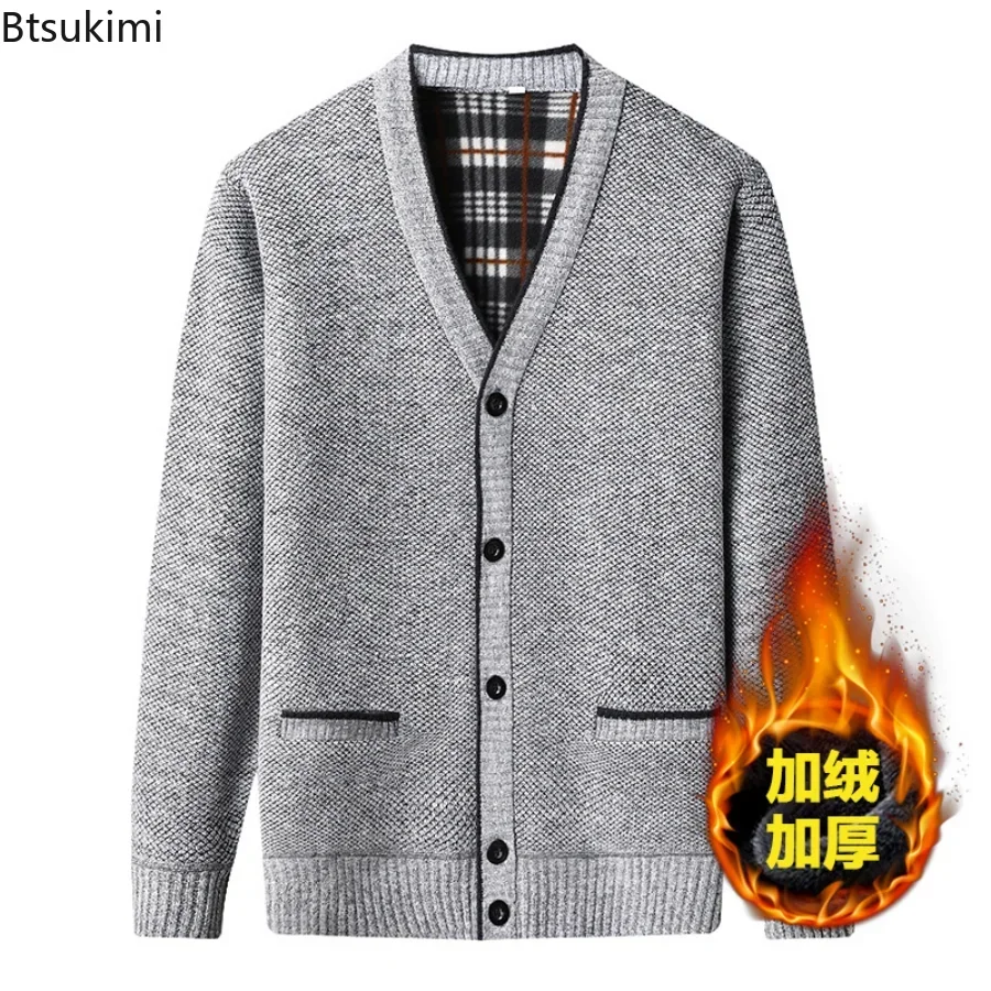 Nuevo 2026 Cárdigan de punto d - Men'S Fashion V Neck Sweater reseña y precio