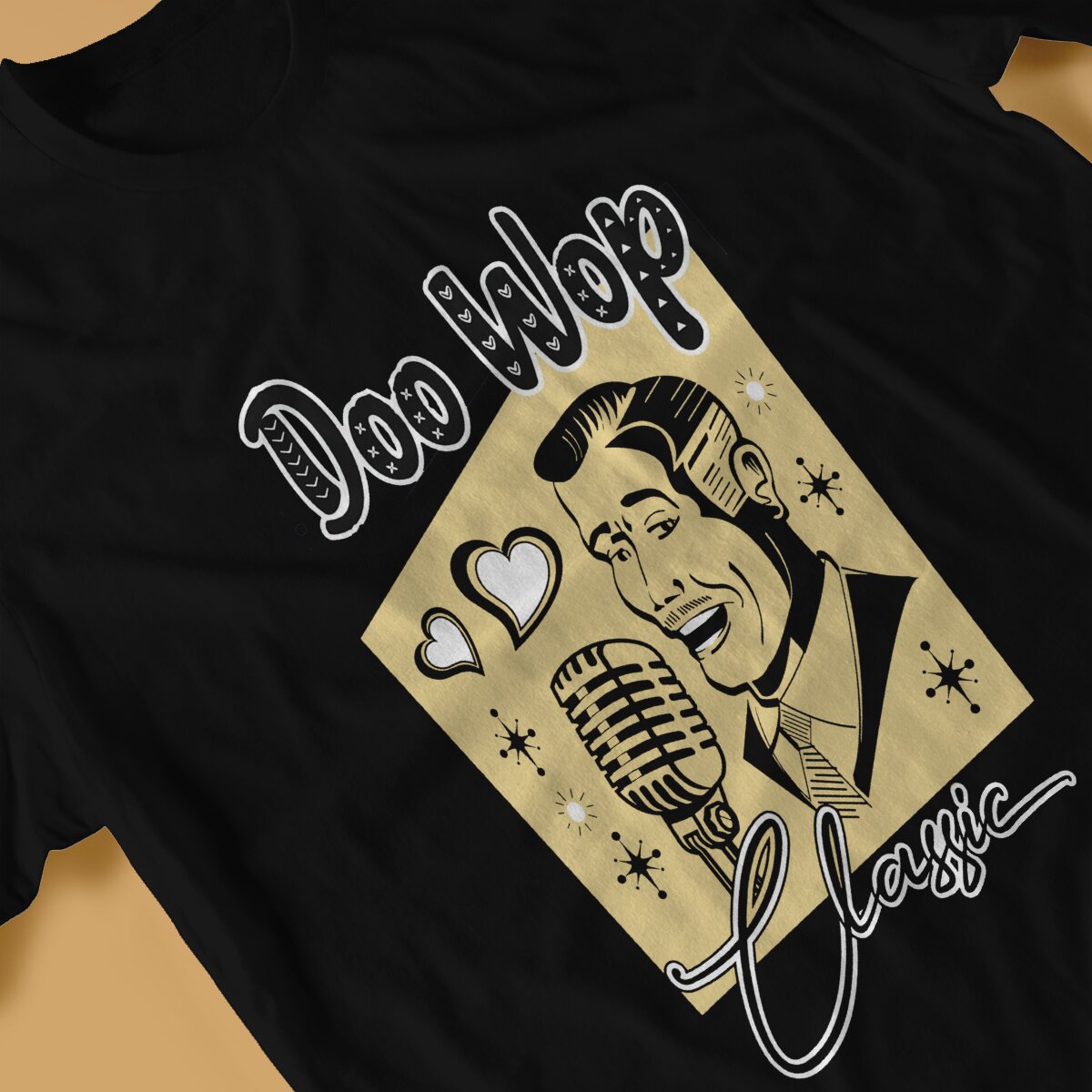 Doo Wop-Camiseta Retro Rockabi - 1950S Fashion Men'S reseña y precio