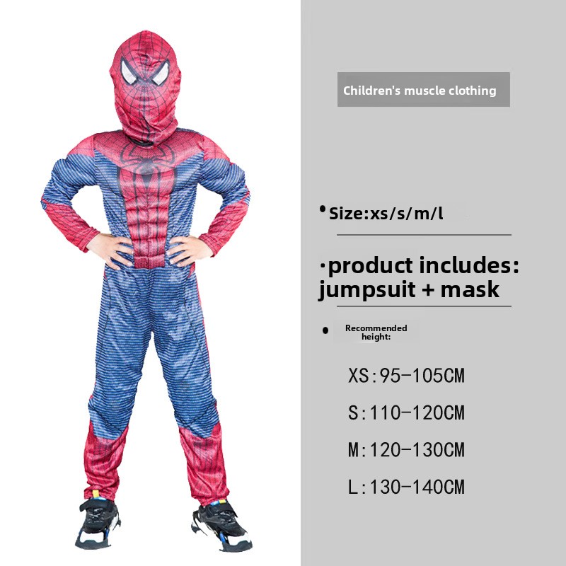 Disfraz de Spiderman para Niño - Mens Fashion Jumpsuit reseña y precio