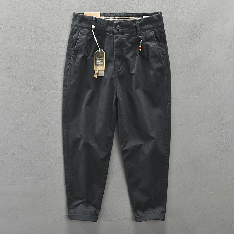 Primavera Verano pantalones pa - Men'S Fashion Khaki Pants reseña y precio