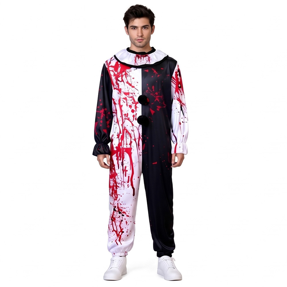 Disfraces de Payaso Artístico  - Mens Fashion Jumpsuit reseña y precio